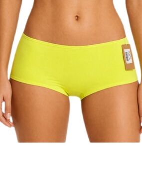 NWT SKIMS Fits Everybody Boyshort Daffodil Neon Yellow — Size L